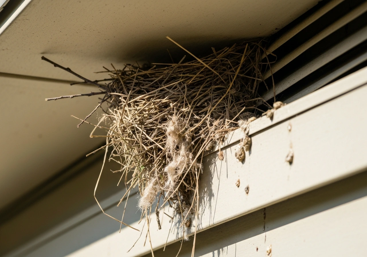 What Bird Makes a Messy Nest? Identify and Handle It Safely