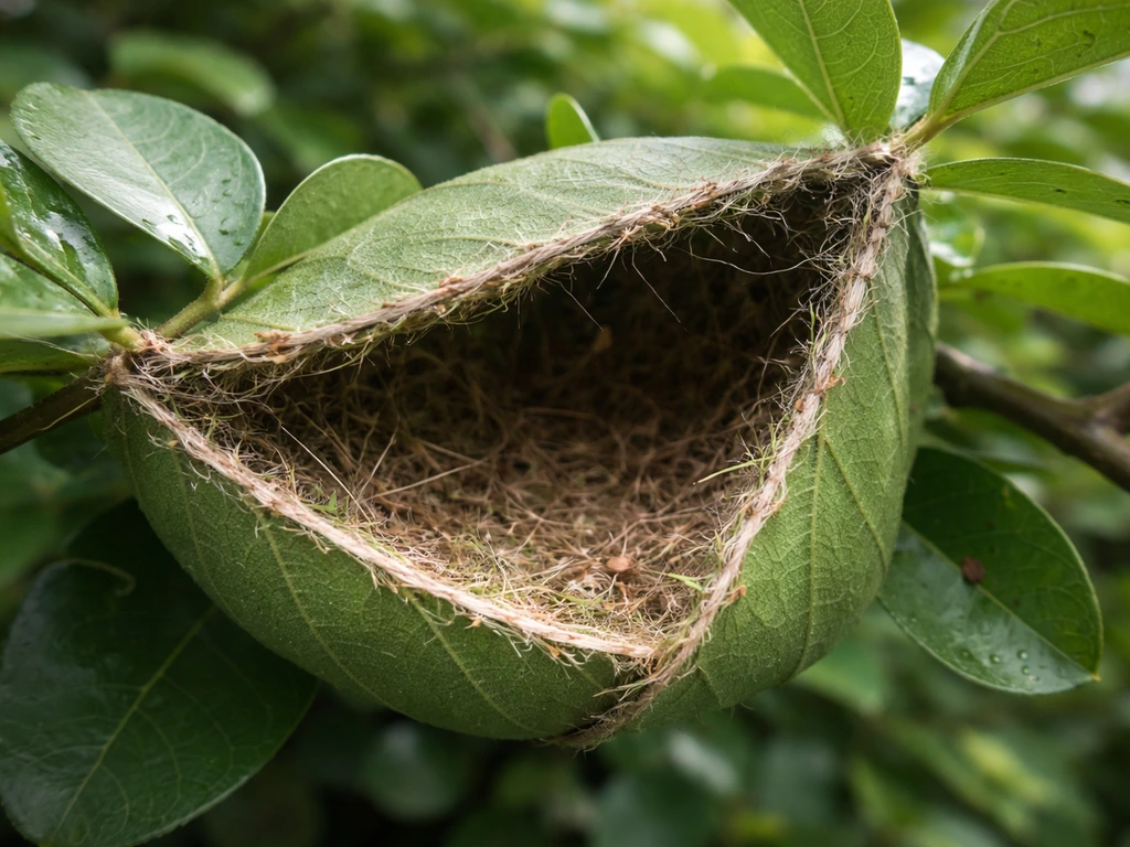 How Tailor Birds Build Nests Step by Step and What They Use