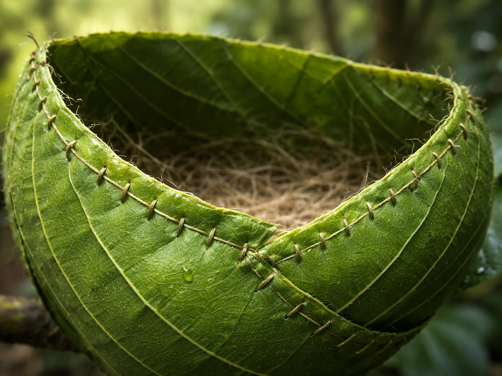 Which Bird Stitches Leaves to Make Its Nest? Identify It